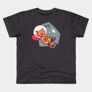 Super Space Cat Kids T-Shirt